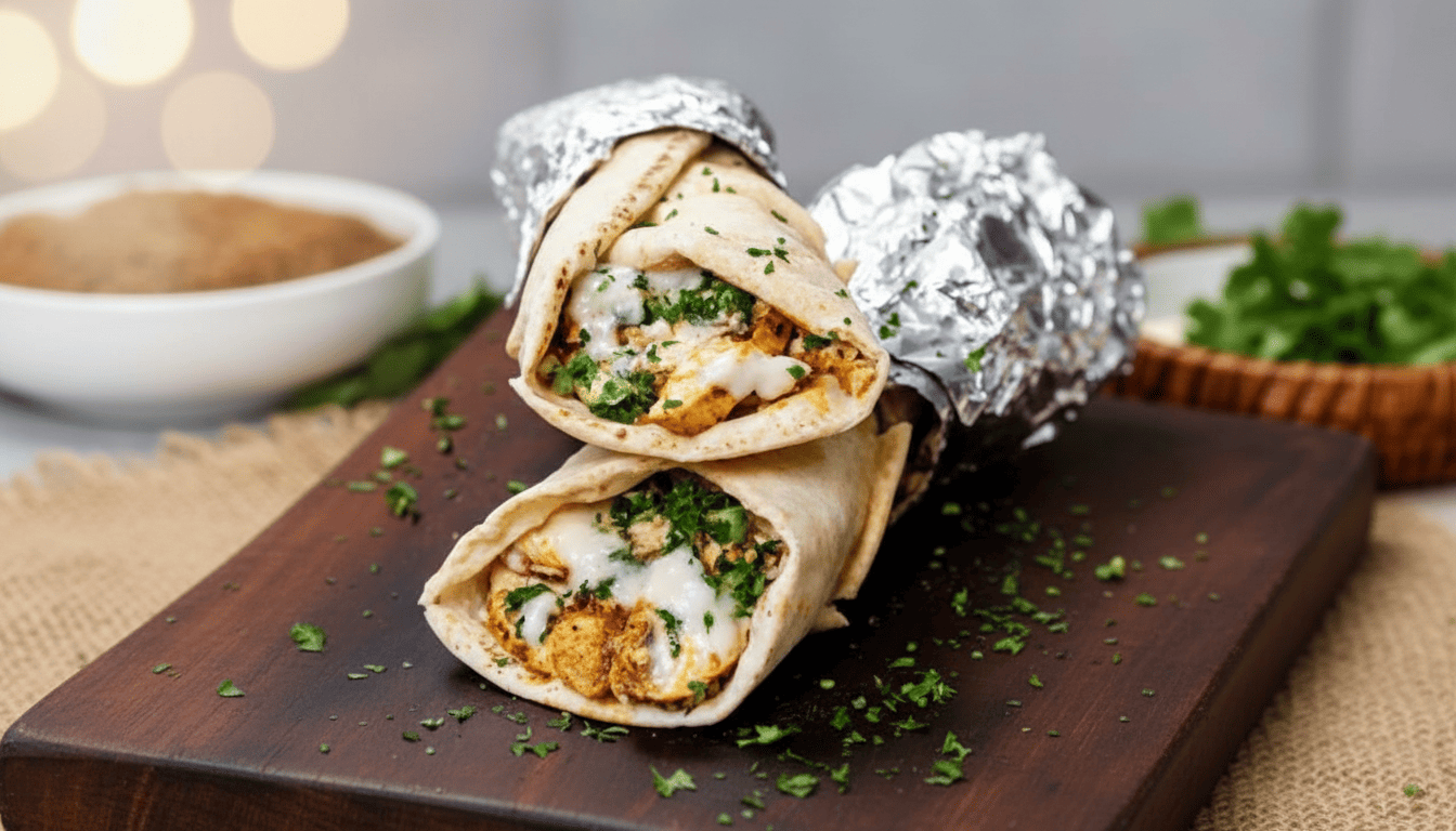 Tandoori Paneer Sharwarma